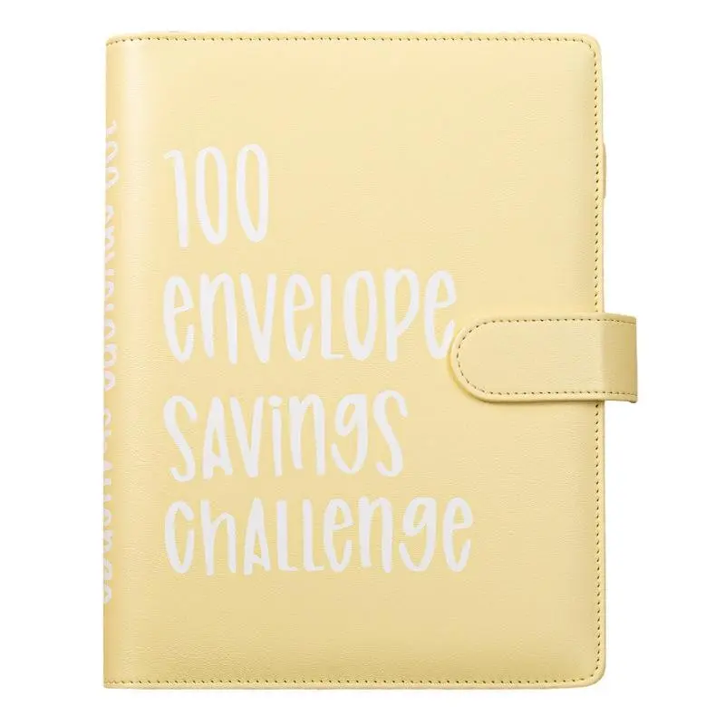 Envelope Savings Challenge Budget Binder, Saving Challenge Ring Binder, Budget Ring Binder with Cash Envelopes, Sweet Teacher Gift