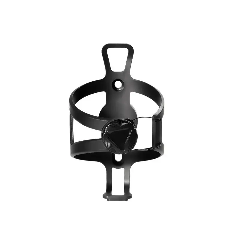 Adjustable Lightweight Bike Water Bottle Cage with Hidden AirTag Locator Holder, Universal Mount Installation for Road & Mountain Bicycles, Secure Anti-Theft Tracker Slot for Cycling Safety & Peace of Mind