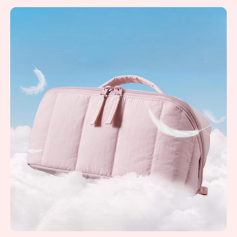 Travel Makeup Bag for Women Waterproof Portable Cosmetic Case Large Capacity Toiletry Organizer Multiple Colors Gift