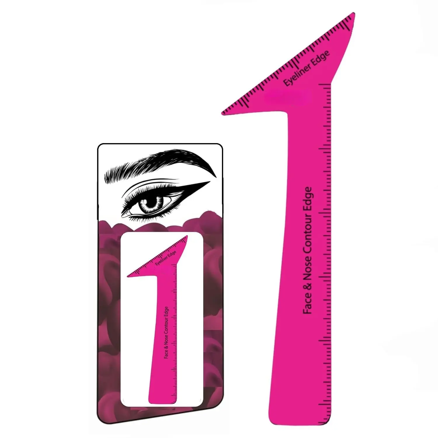 Eyeliner Stencils Pencil Liquid Waterproof Tool For Liner Makeup Brush Pen Stamp Thin Sharpener Cat Eyes Small Angled Wing Tip |   Real Beginners Techniques Eye Shadow Lines Gel Eyebrow Pomade Black