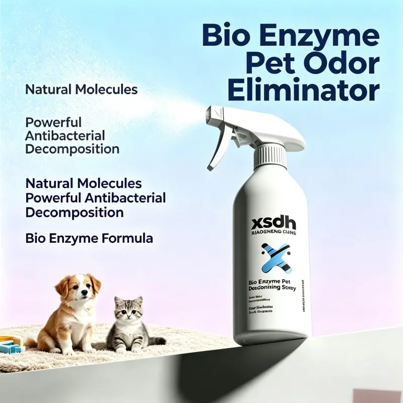 Bio Enzyme Pet Odor Eliminator Spray | Powerful Urine Smell Remover for Dogs & Cats