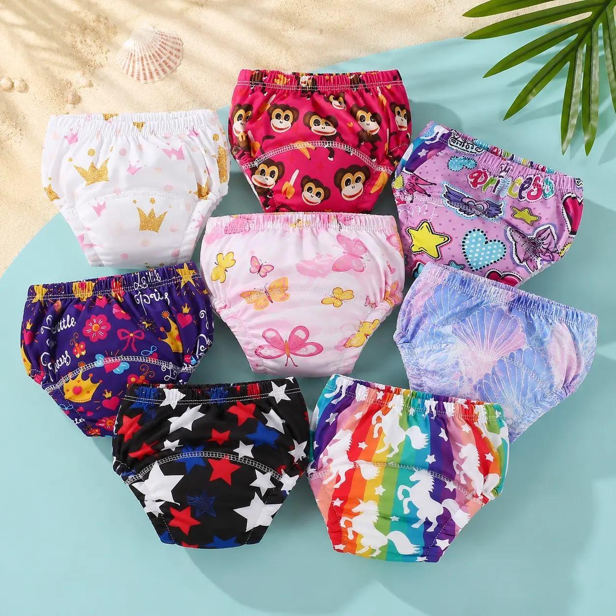 Baby Training Pants for Unisex Babies, Medium Size 5-12kg, Comfortable Diaper Alternatives, Essential Baby Gear for Parents
