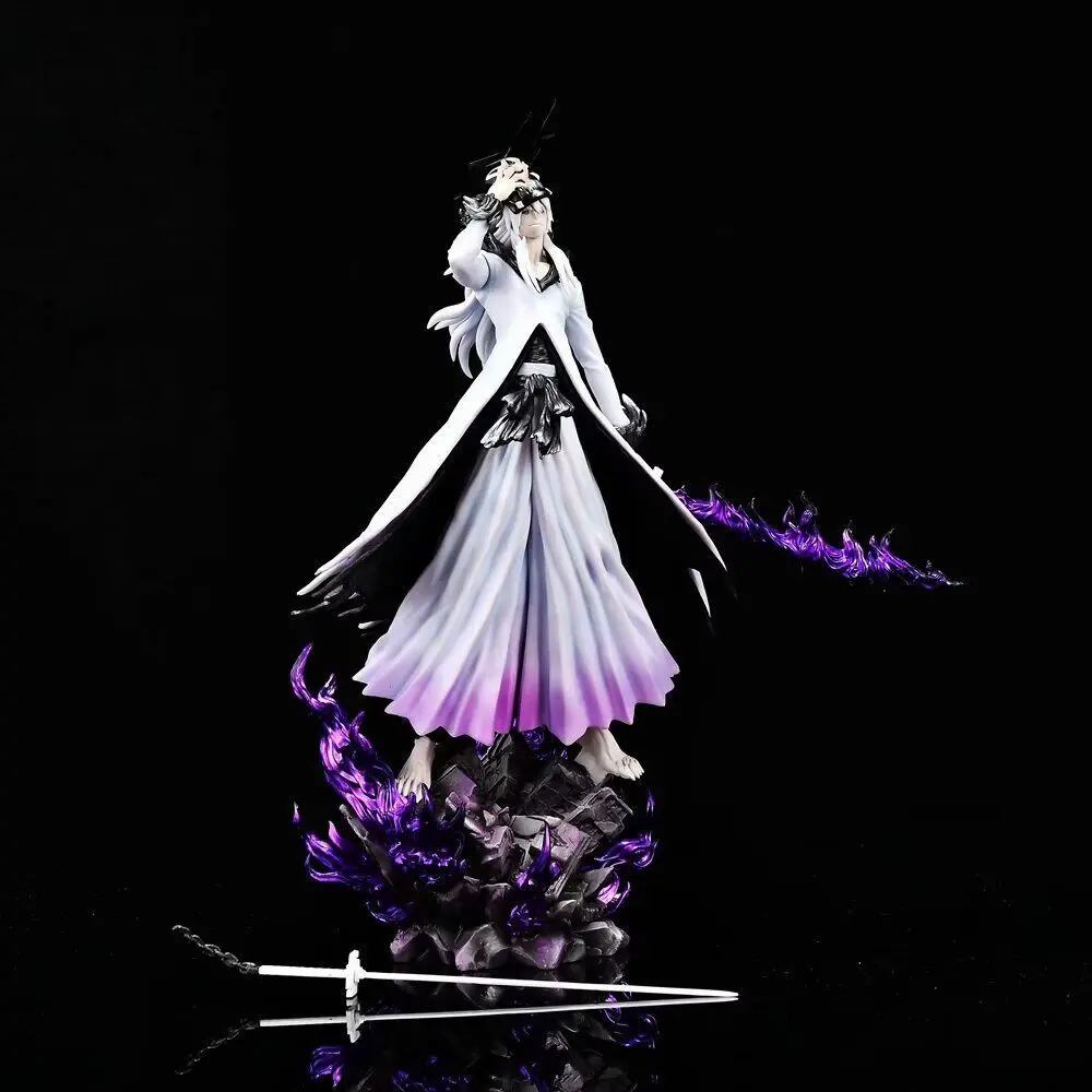 Limited Edition Premium Collectible Gk Statue Model, Bleach Ichigo Kurosaki Anime Figure, Desktop Decorative Item, Collectible Handmade Sculpture