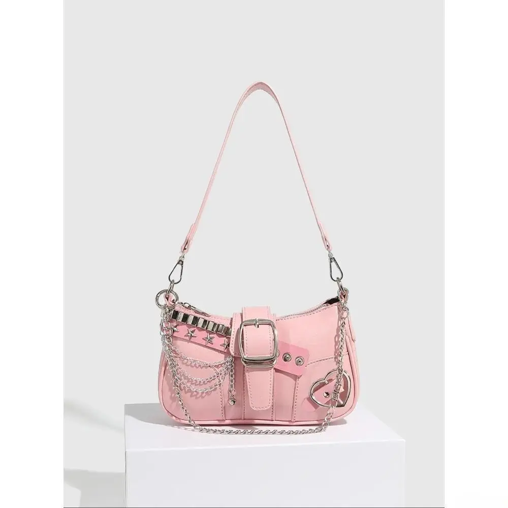 Chic PU Leather Crossbody for Women with Star Motif - A Casual & Lightweight Shoulder Purse, The Perfect "Whats In My Bag" Accessory for Women, Accessories For Women, Crossbody Bags For Women