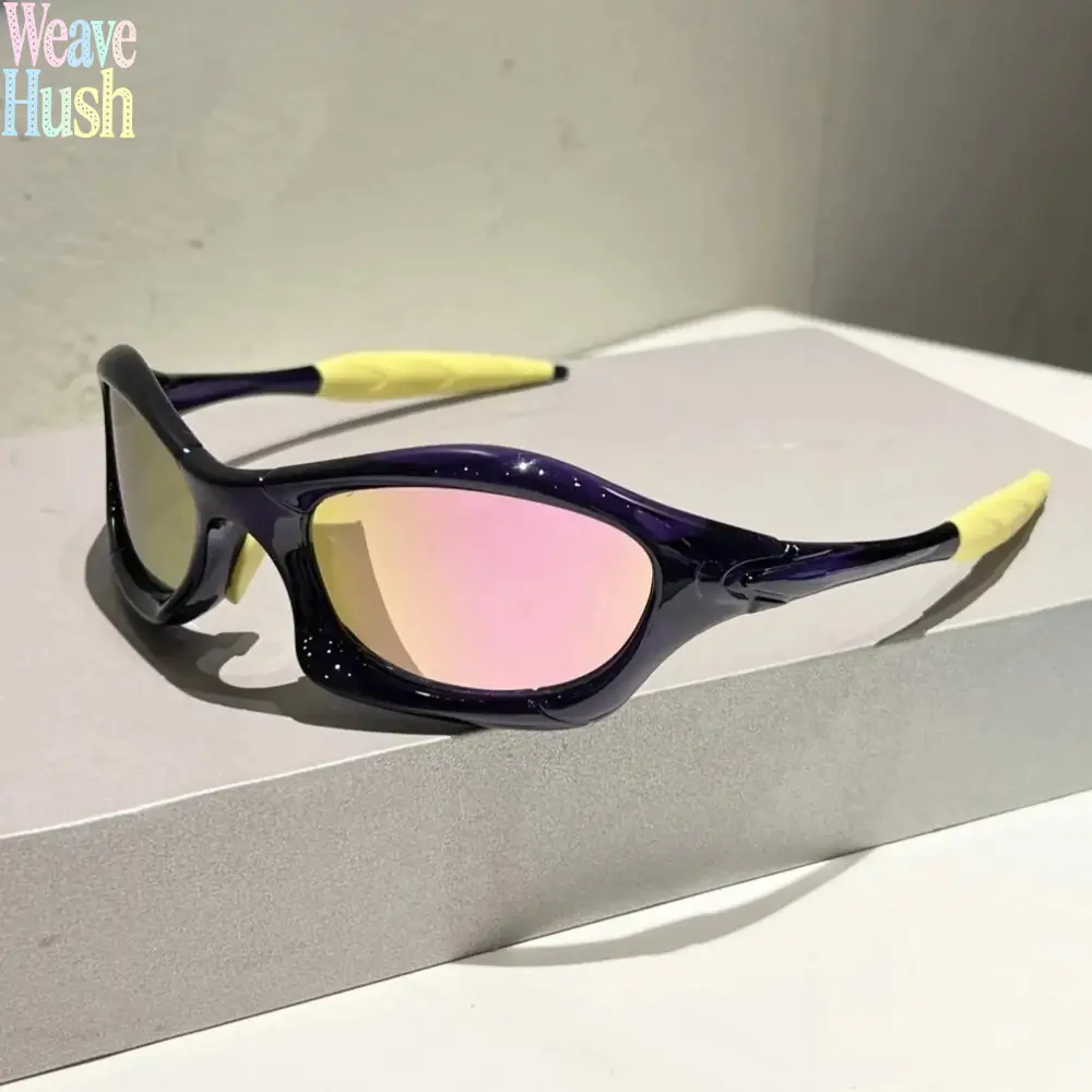 Unisex Fashion Glasses With Coated Lenses, Sporty Lightweight PC Frame Eyewear, Durable High-End Decorative Shades, Versatile All-Season Accessory For Daily Casual Outfit Matching