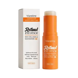 Retinol Eye Serum Stick comes with a mild gentle formula to deeply moisturize delicate skin around eyes. It offers convenient targeted nourishment, relieves dryness of the eye area and provides steady soothing care for your daily eye skincare routine.