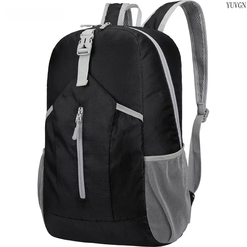 Unisex 5.55-Gallon Lightweight Foldable Backpack - Portable Quick-Loading Space Saver, Durable Waterproof External Frame Pack for Hiking, Camping
