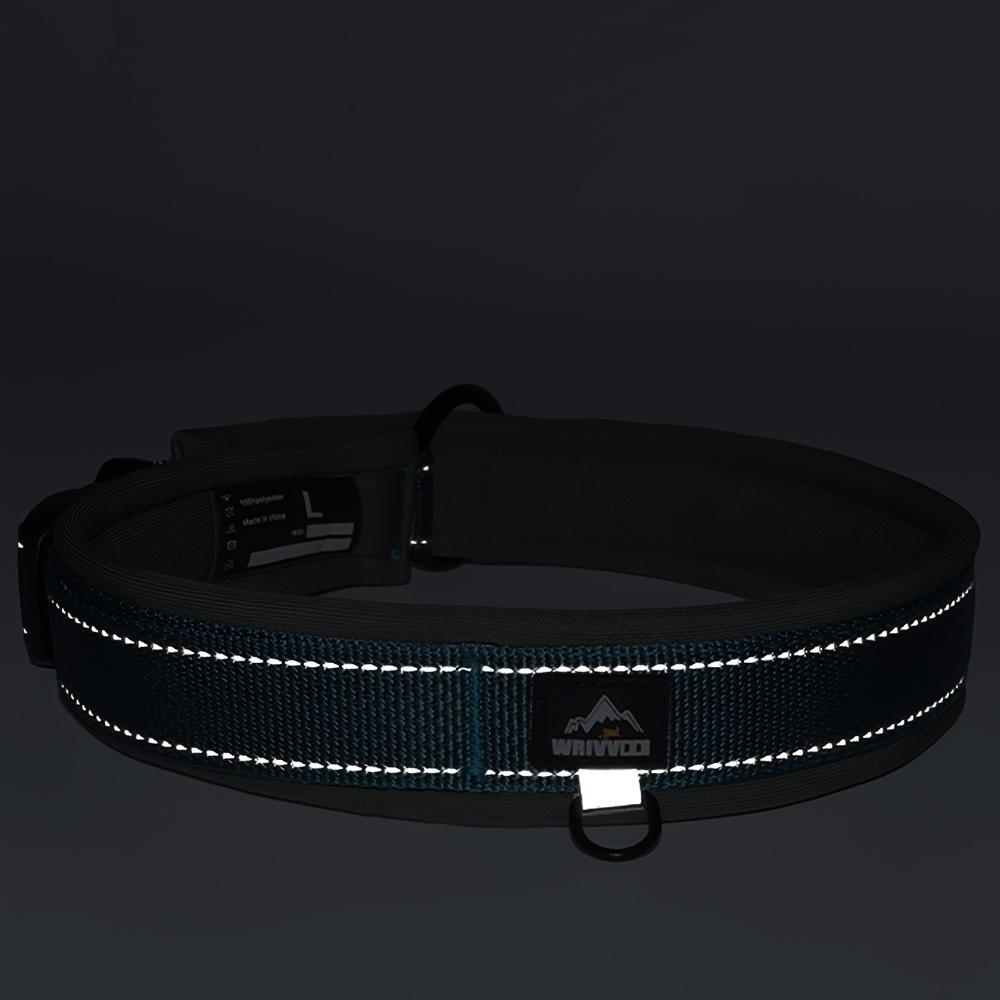1 Reflective Adjustable Small Dog Collar - High-Quality Shockproof Safety Cartoon Pattern Polyester Pet Collar with Secure Buckle Suitable for Nighttime Walking and Daily Use, Durable and Designed for Safe Owners