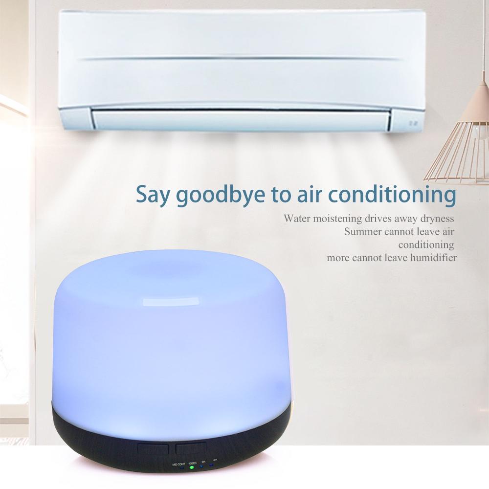 Effortless Aromatherapy 500ml Essential Oil Diffuser with Remote Control, Auto Shut-Off, BPA-Free for Worry-Free Use