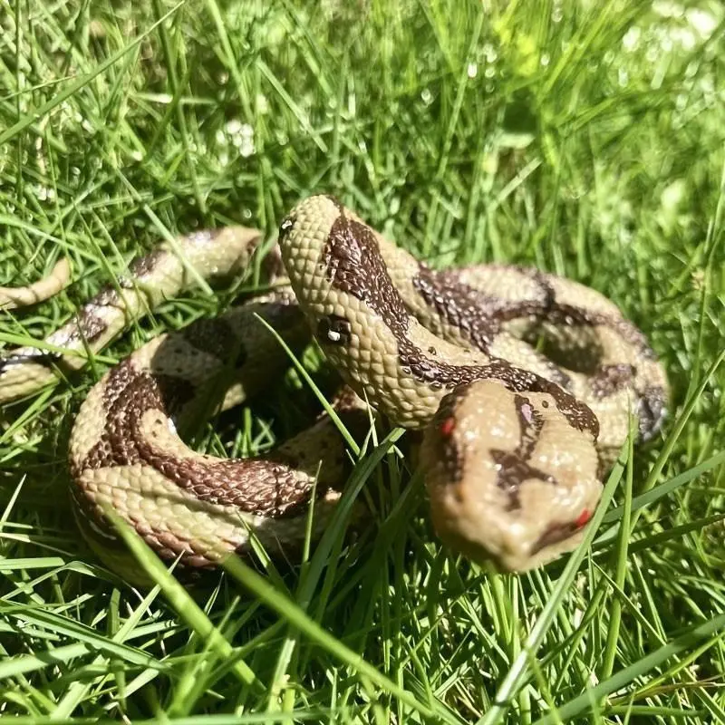 Realistic Large Python Animal Model, Wildlife-Inspired Design, Animal Figurines, Perfect for Collectors and Educational Use, Ideal for Halloween and Festive Decorations