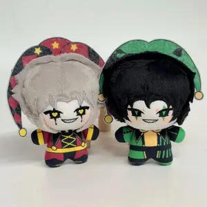 The Freak Circus 10cm New Plush Pierrothe Harlequin Freaks Pierrot Plush Dolls Toys Anime Game Peripherals Plushie Pendant Gifts