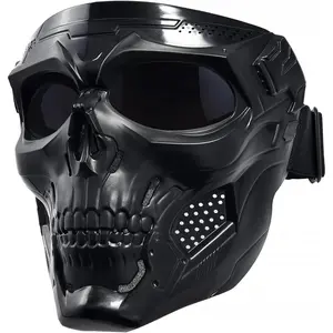 Full Face Motorcycle Face Mask Dirt Bike Motocross Goggles for ATV Offroad Riding Racing, for Men Women