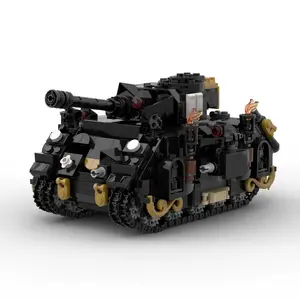 Small Particle Moc Building Blocks Warhammer 40k Series Casting Pot, Boy Assembly Compatible Lego Toy Set Model, Fun Educational Gift