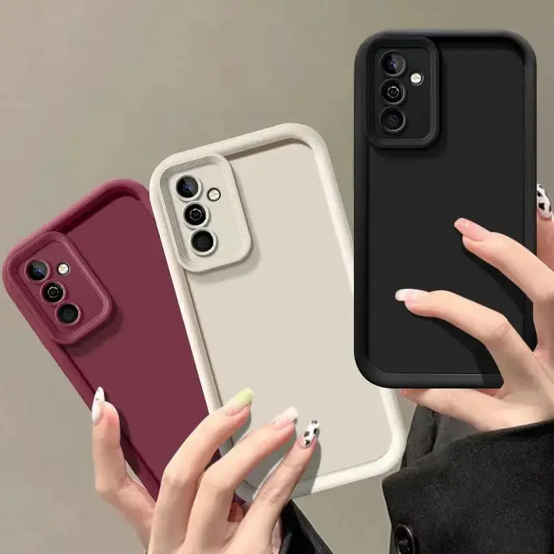 Candy Color Smartphone Case For Samsung Galaxy A71 A51 A31 A21S A11 A70 A50 A30S A20S A20 A30 A10S A10 A50S Shockproof Bumper Soft Silicone Camera Protection Cover