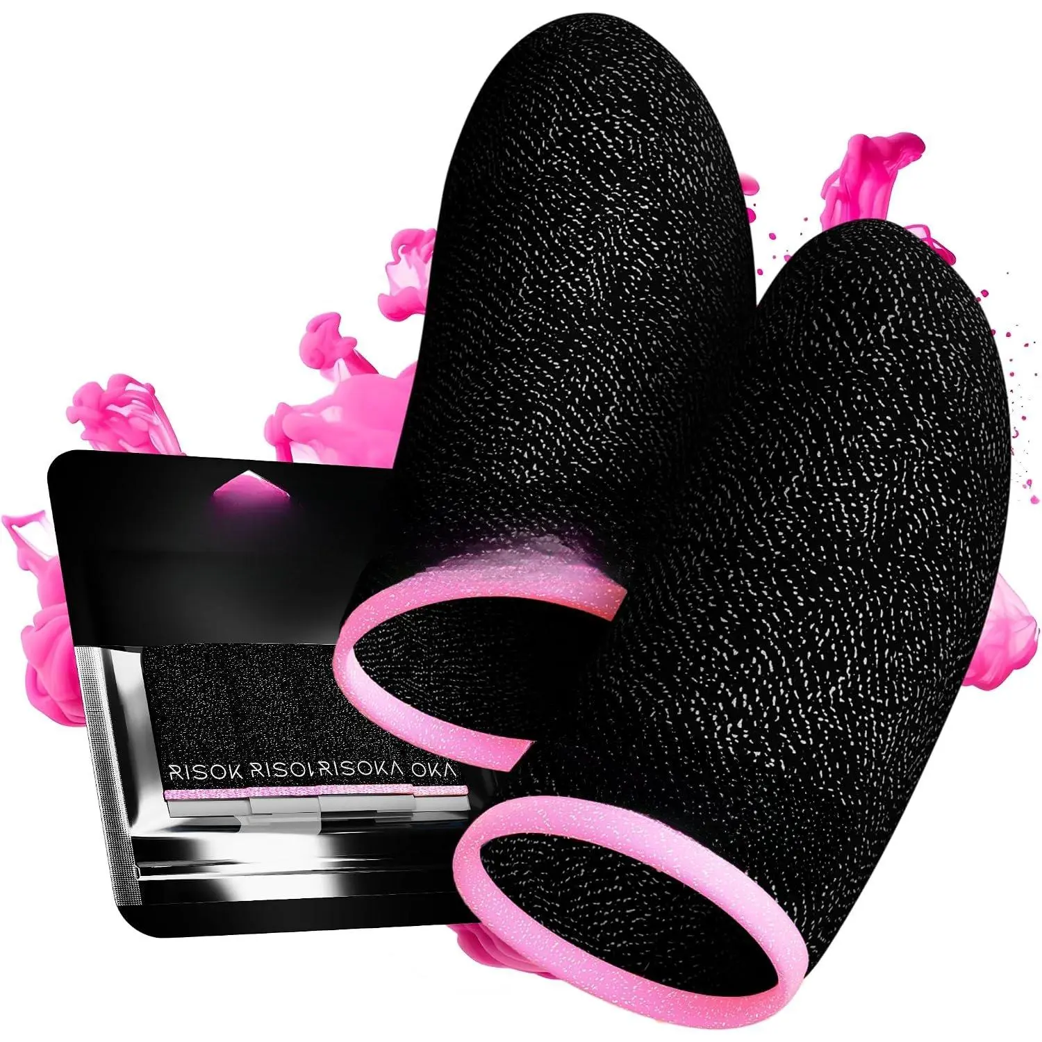 10 count Gaming Finger Sleeves -  Touchscreen Glide - Thumb Sleeve for Mobile  - Dedales Gamer Profesionales - Phone Accessories