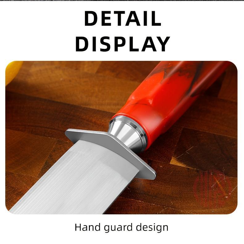 2025 New Design Oversize Flat Sharpener Steel Heavy-Duty Honing Rod, 12-Inch (35mm Wide), No Electricity Needed-Durable Metal Construction- for Home, Restaurant, Commercial Kitchens, Sharpening Tool, Ergonomic ABS Handle, Sturdy Construction