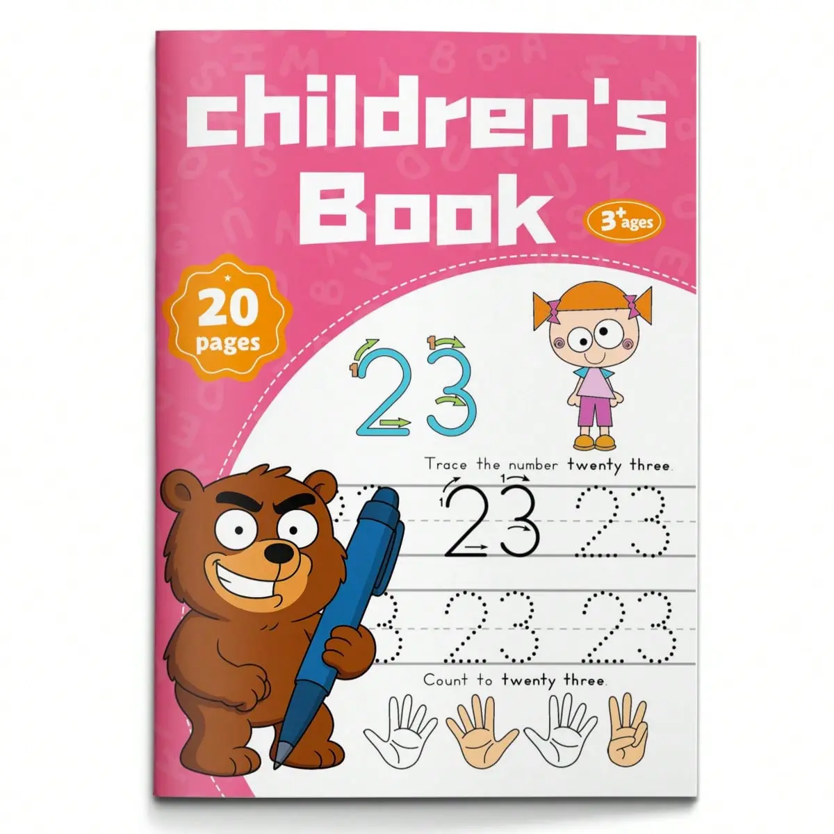 Number Tracing Workbook – Learn to Write Numbers with Trace-and-Write Lines, Counting Practice and Simple Color Activities, Clear Guided Pages for Daily Training, Builds Number Recognition, Hand Control and Confidence