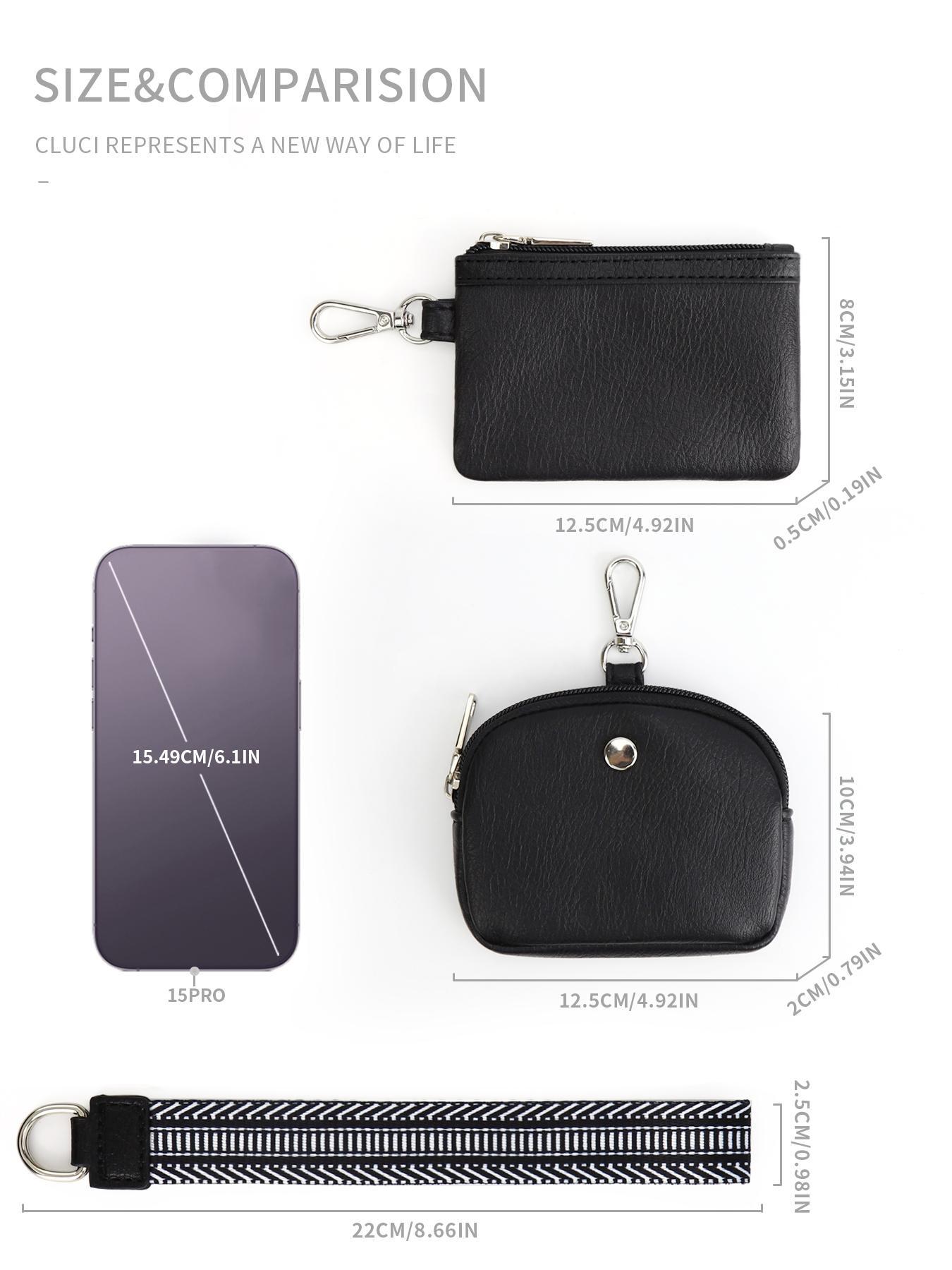 Women's Cute Leopard Print Zipper Short Wallet, Trendy Versatile Wristlet Wallet, Fashionable All-match Versatile Coin Purse for Daily Use