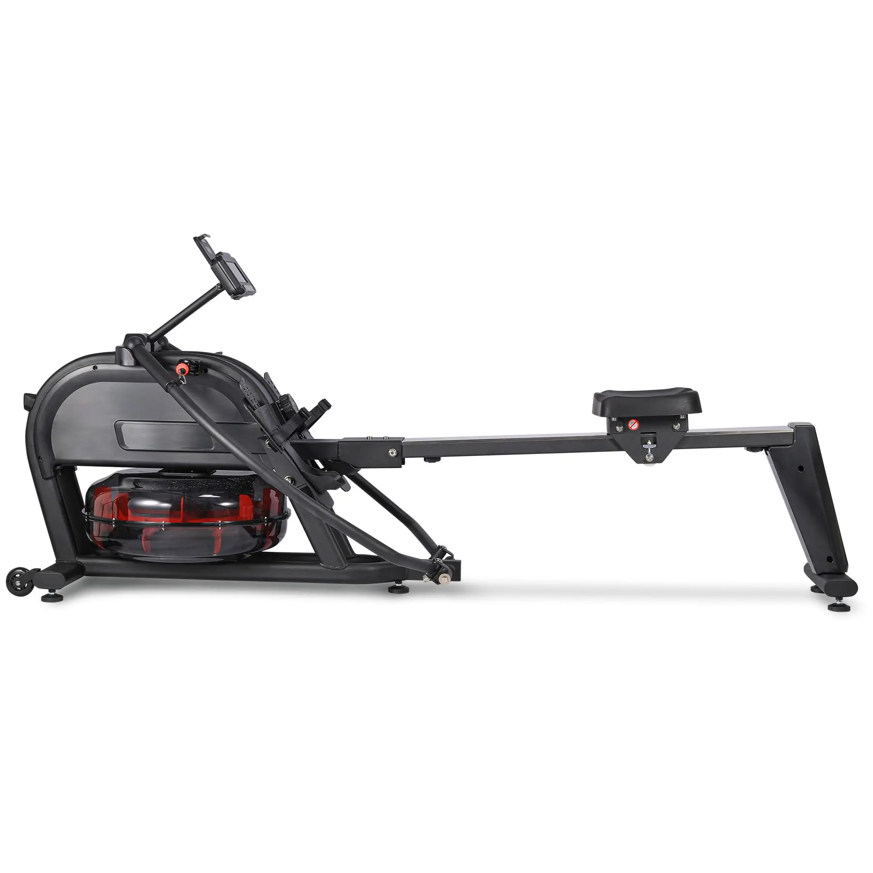 Magnetic Rowing Exercise Machine, 16 Levels Adjustable Resistance, Ergonomic Seat, Dual Slide Rail, LCD Monitor, 350Lb Weight Capacity, Rowing Machine for Home Use, App Compatible