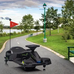 12V Electric Kids Go-Kart Ride-On Car – 45W Motor, 5 Wheels, Up to 8km/h, LED Lights, Built-in Music, Battery Alarm, Stable & Safe Design, Max Load 50kg, Certified for Ages 3-8