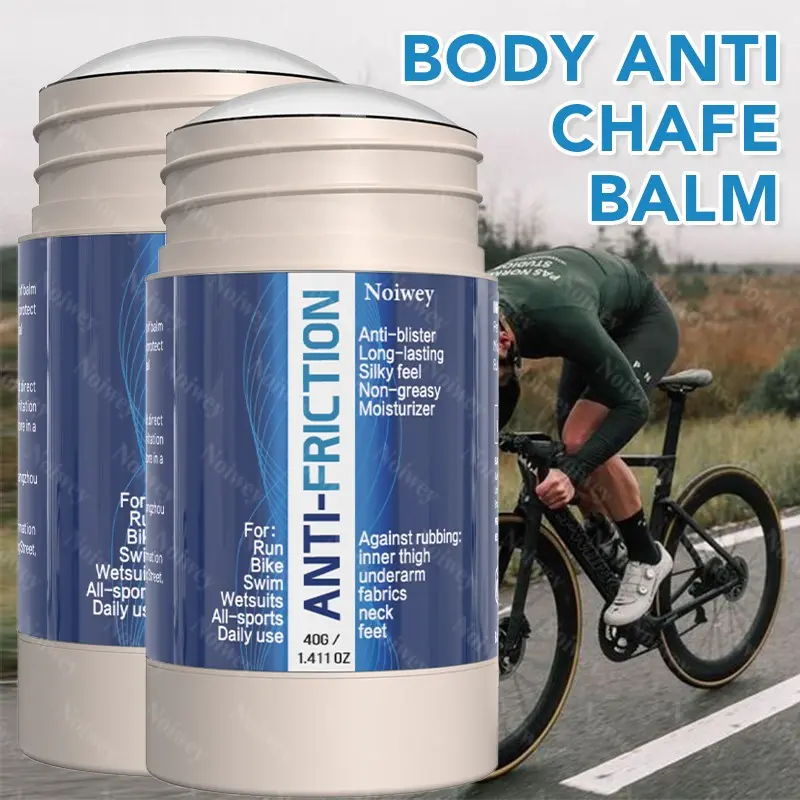2PCS Anti Friction Stick with Shea Butter and Vitamin E, Versatile Use, Anti Friction Balm for Body Care, Protects Body, Chafe, Friction & Irritation for Outdoor Exercise, Sports, Perfect for Gift