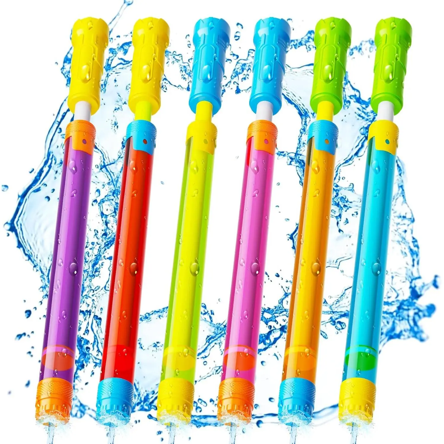 Water Gun Squirt Toys for Kids Adults: Shoot Up to 40 Feet - Outdoor Super Blaster Water Guns for Kids Age 3-4-5-8-12 Bulk - Fun Water Squirter Toy for Swimming Pool Beach Summer Outside Party Gamesfidget toys