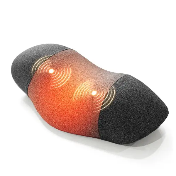 Single pillow double pillow waist massager rechargeable electric red light hot compress vibration airbag top lift pulse back lumbar massager
