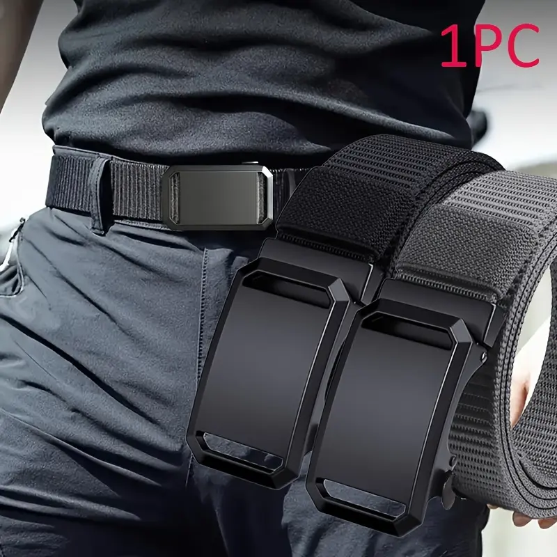 Men's Fashion Canvas Belt Jeans Belt Outdoor Casual Belt Sports Training Belt