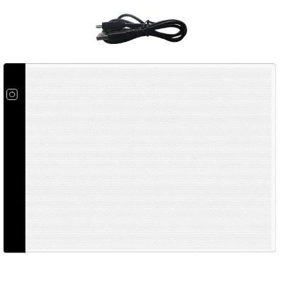 Copy Table LED Tracing Table Children's Handwritten Report Drawing Sketch Translucent Table Drawing Board A3 A4 A5 Three-Level Dimming