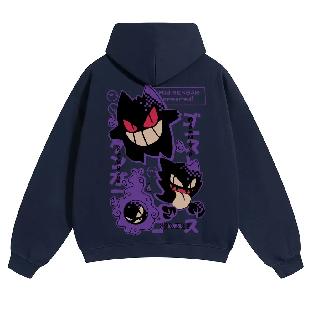 Unisex Purple Ghost Creature Evolution Graphic hoodie Personalized Pattern Y2k Clothing Round Neck hoodie,Women's Clothing, Menswear, Top, Vintage Style,Summer Casual Oversized Classic