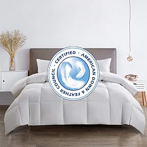 Cooling Pillows White Feather Pillows Set of 2 Pack Super Supportive Bed Pillows for All,King (Pack of 2)