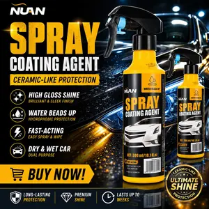 Spray coating agent；NUAN nano car coating sprayNUAN nano car coating spray-Spray Coating Agent, Water-Repellent, Stain-Proof & Stunning Reflections, Festive Eye-Catcher