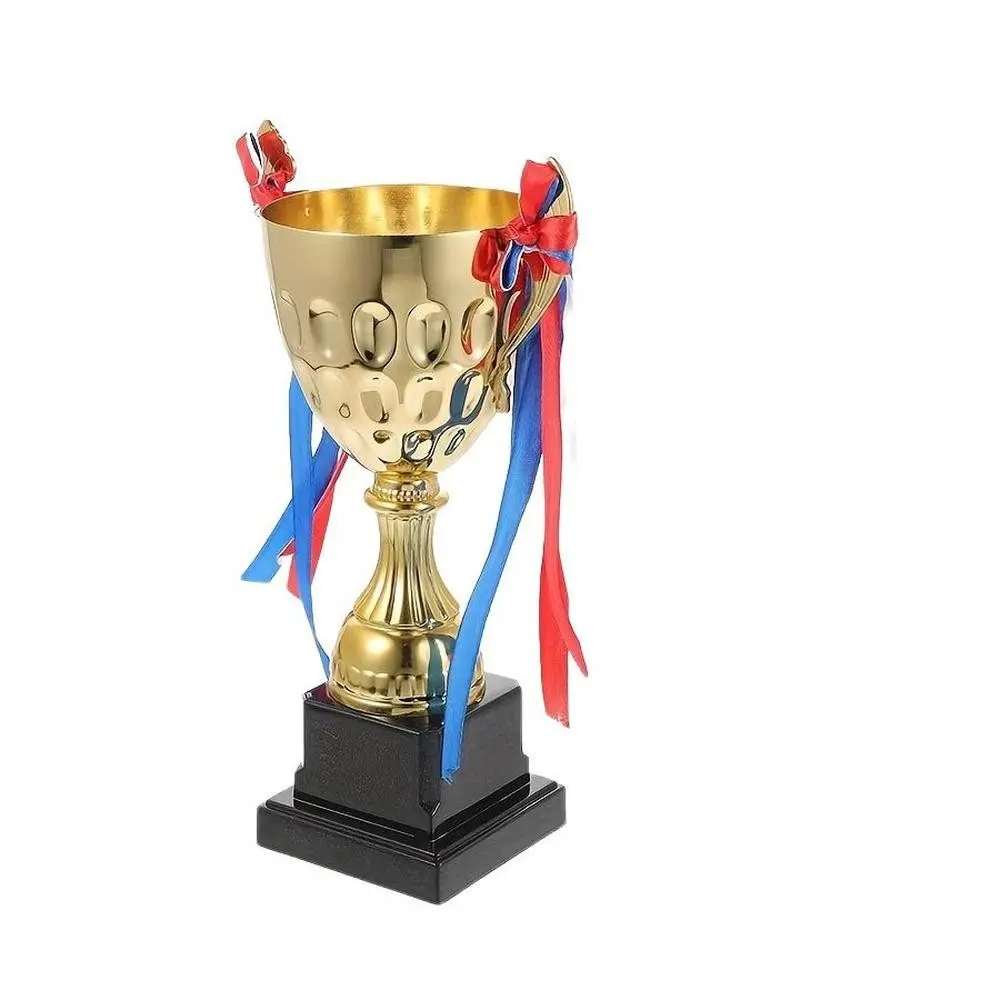 1pc Small Champion Trophy, Heavy Metal Soccer Prize, Winner Sports Competition Souvenir, Durable Award for Victorious Athletes