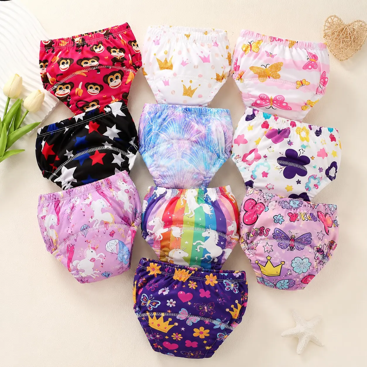 Baby Training Pants, Disposable Diaper Pads, Comfortable & Absorbent, Ideal for Toddlers, Easy Cleanup, Perfect for Daily Use