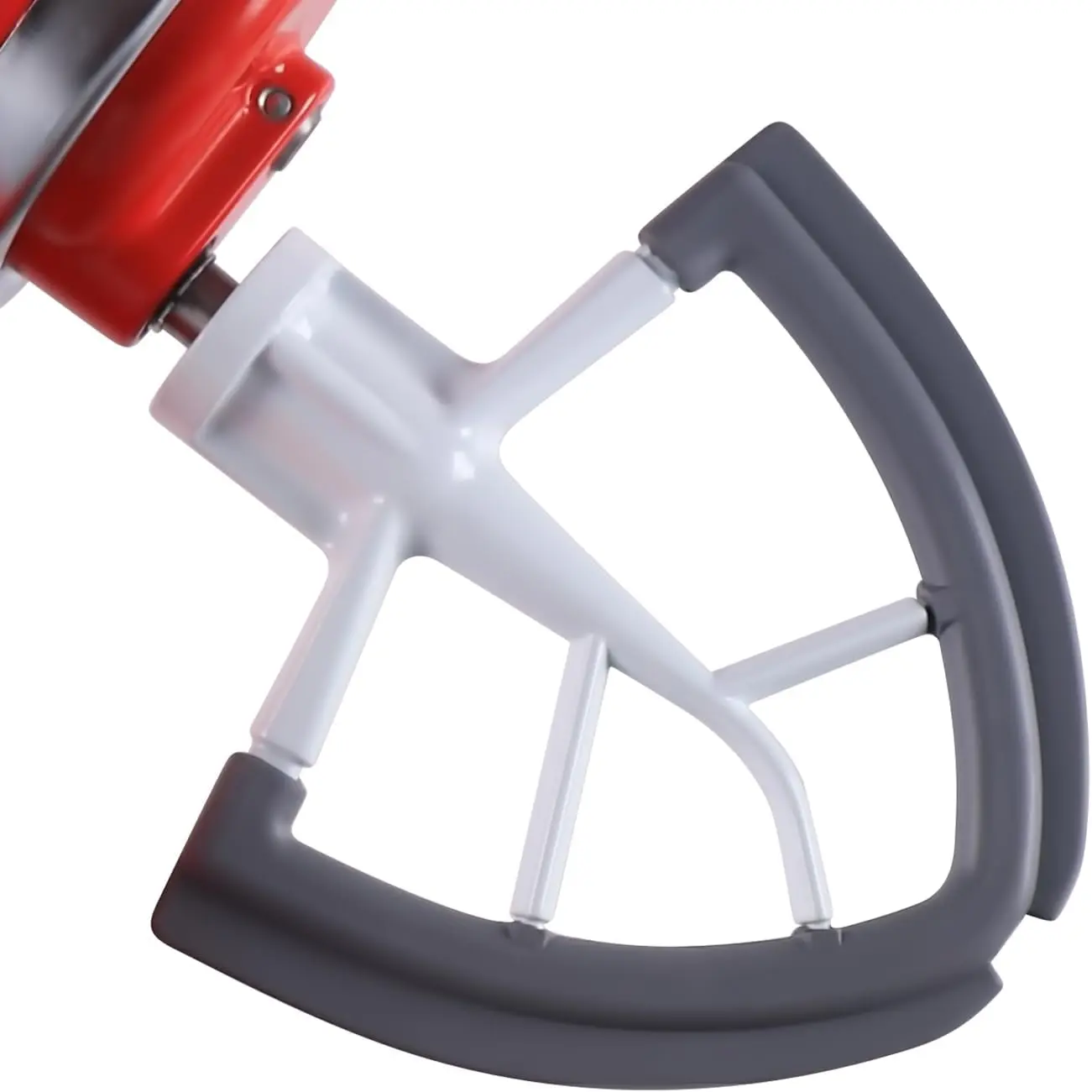 Flex Edge Beater Work for KitchenAid Mixer Attachments, Compatible with 4.5-5 Quart Tilt-Head Stand Mixers, kitchenAid Paddle with Scraper, Flexible Silicone Edges