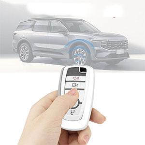 for Ford Key Fob Cover with Keychain,Key Fob Cover Case Shell for Ford Explorer Fusion Escape Edge Expedition F150 F250 F350 F450 F550 Maverick Mustang 3/4/5 Buttons Smart Key (Black) for Ford Key Fob Cover with Keychain,Key Fob Cover Case Shell for Ford Explorer Fusion Escape Edge Expedition F150 F250 F350 F450 F550 Maverick Mustang 3/4/5 Buttons Smart Key (Black)