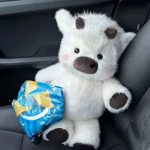 Runrun Xiaozhu Pig Plush Toy, Sogroundy Calf Soft Toy, Comforting Sleeping Pillow Stuffed Animal Doll