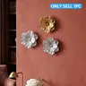 European Style Living Room Wall Decor, Handmade Abs Resin Flower Hanging Ornament, Indoor Home Decoration for Walls, Interior Wall Decor, Decorative Wall Decor, Hanging Wall Art, Floral Decoration
