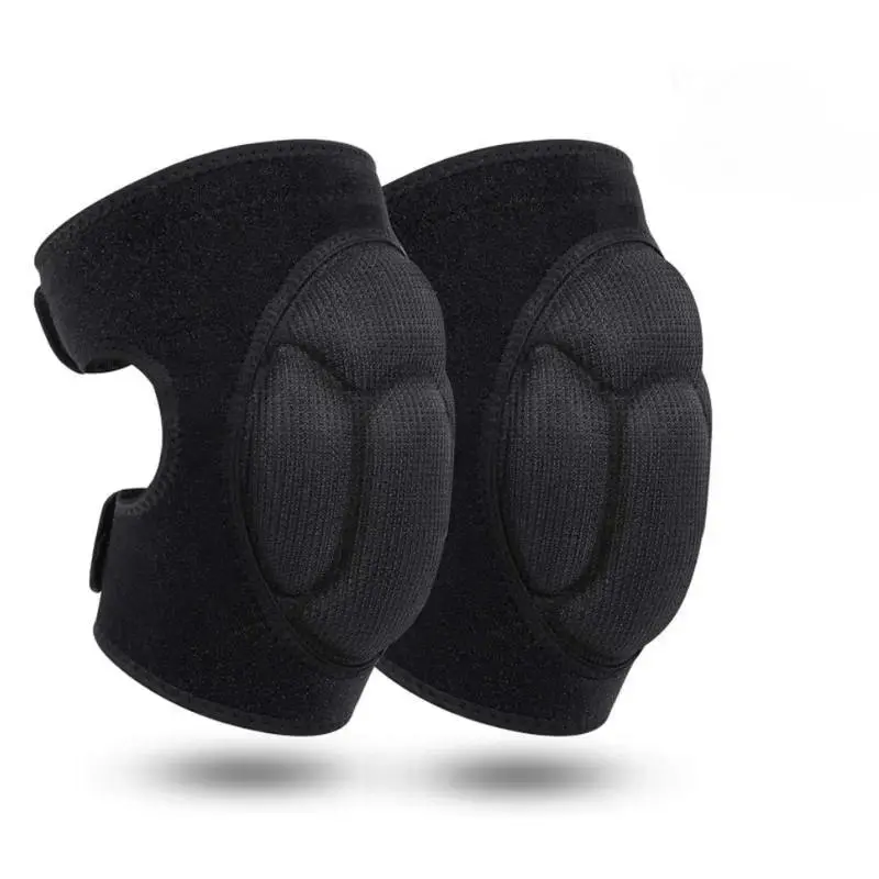 1‑Pair Adjustable Anti‑Slip EVA Foam Work Safety Knee Pads, Impact‑Absorbing Protective Gear for Gardening & Construction Work