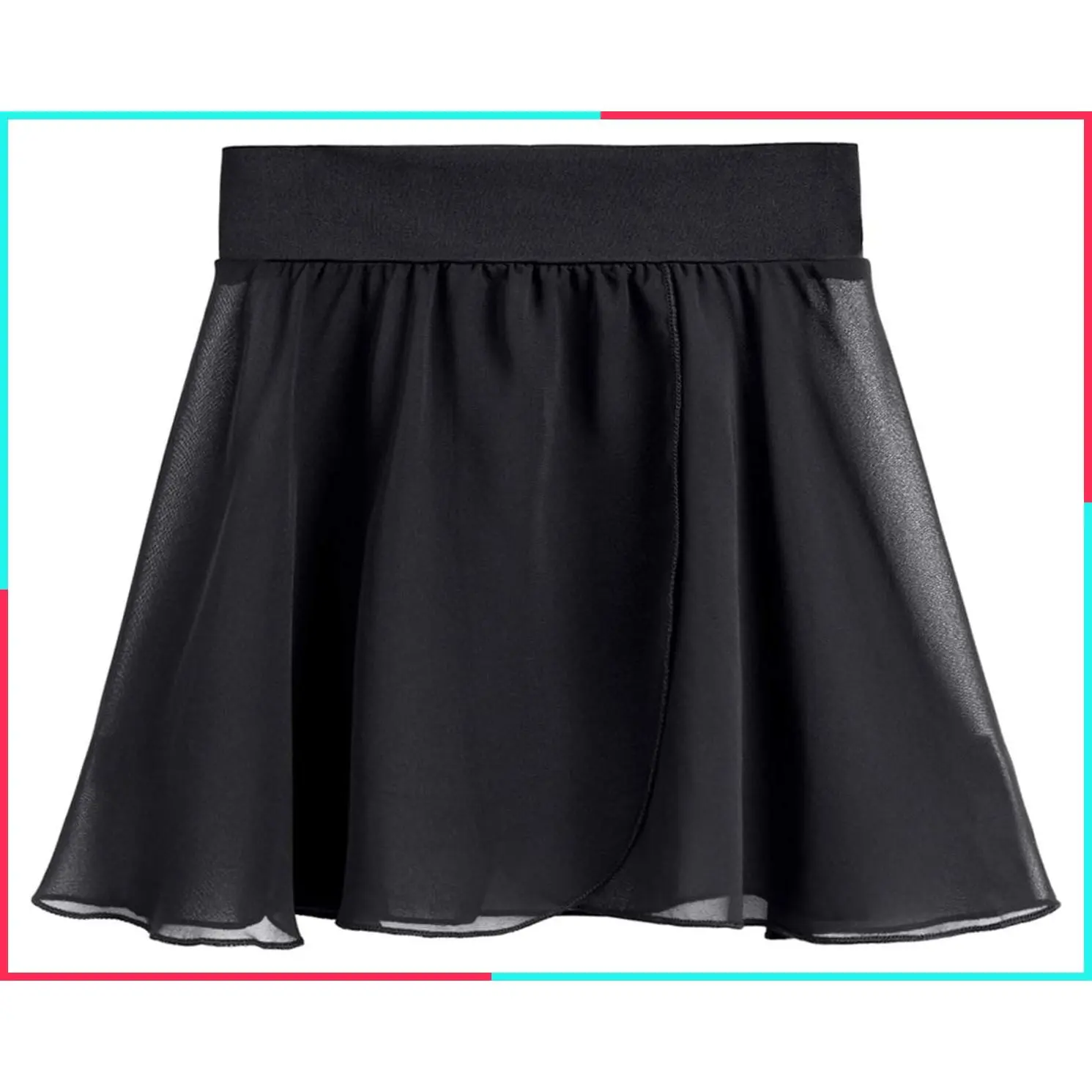Girls Toddler Kids Ballet Wrap Skirts Dance Skirt
