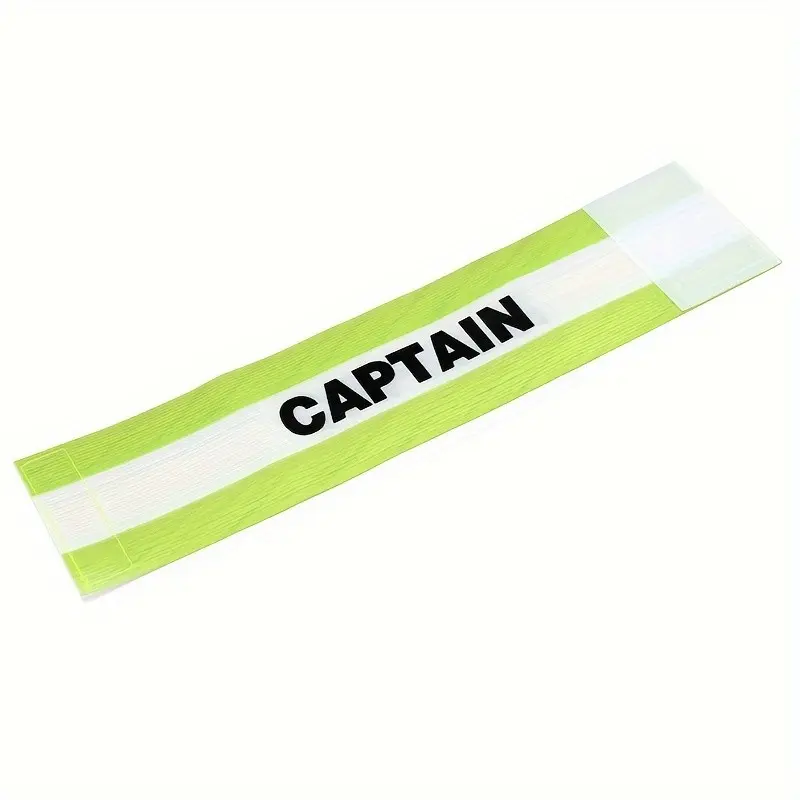 Durable Captain Armband, Adjustable Size, Easy Positioning, Ideal for Training and Matches, Best Football Sports Partner, Football Accessories