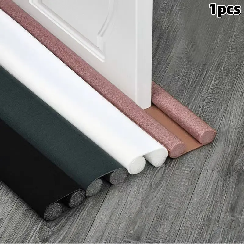 Soundproof Door Seal Strip, Wind-Proof Insulation, Noise Reduction, Insect Dust Prevention, Easy Installation, Home Office Use, Enhanced Grip, Thickened Seal, Thickened Sealing, Door Bottom Seal