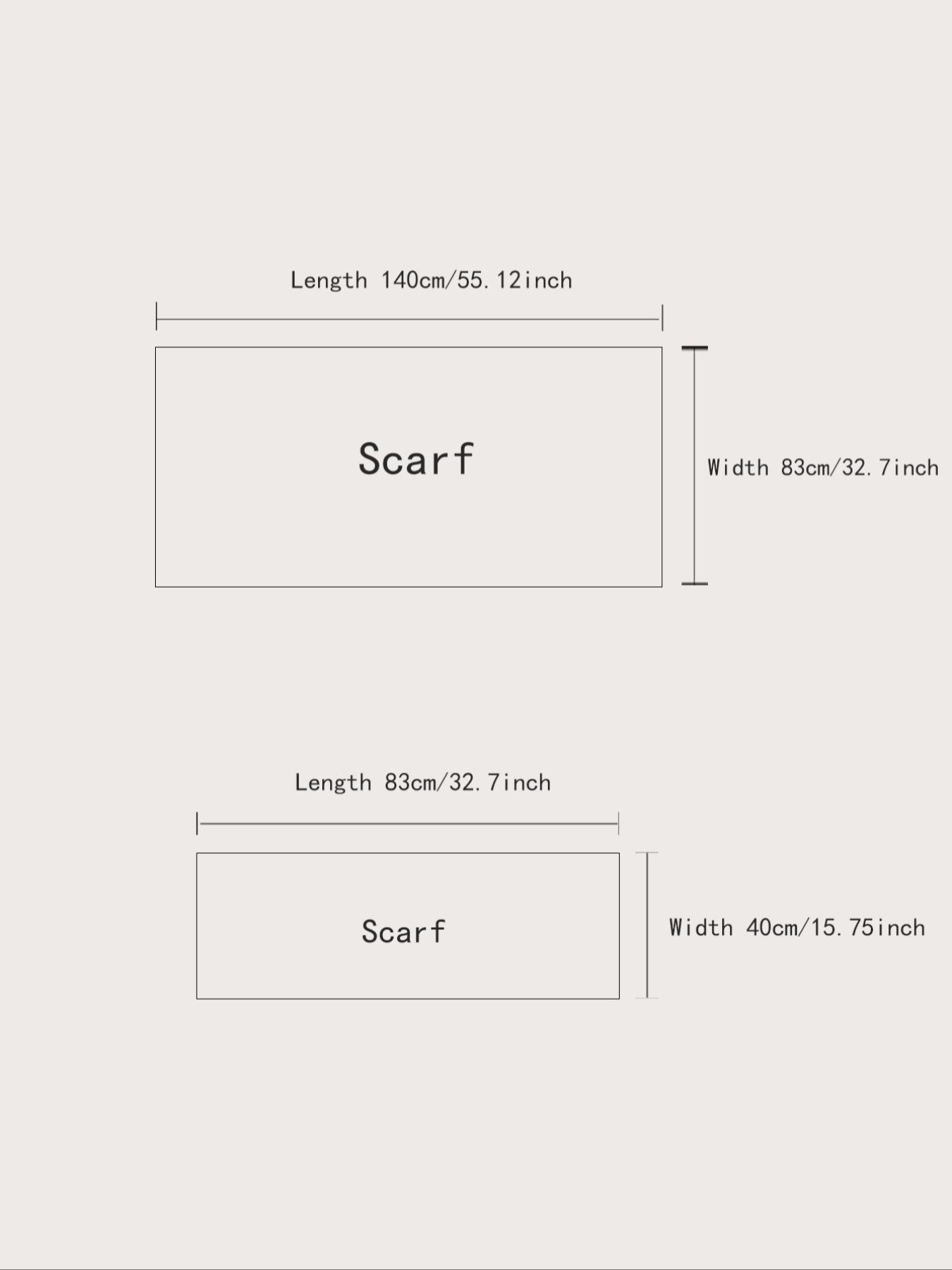 Women's Floral Print Long Scarf, Fashionable Lightweight Soft Scarf for All Seasons, Casual Versatile Scarf for Women