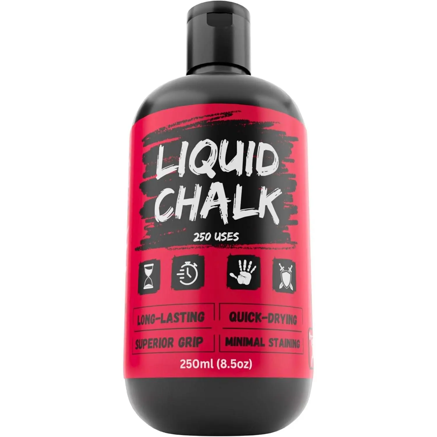 Liquid Chalk – Sweat-Proof, No-Mess Grip Enhancer for Weightlifting, Rock Climbing & GymnasticsGift