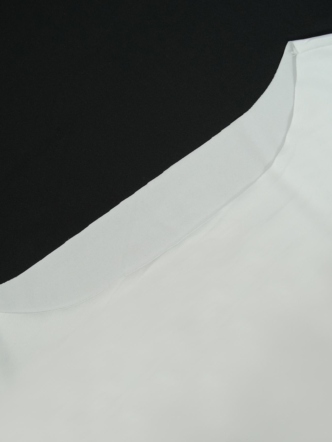 Women's Solid Asymmetrical Neck Tee, Casual Loose  T-shirt for Daily Wear, Ladies Clothes for All Seasons, Top