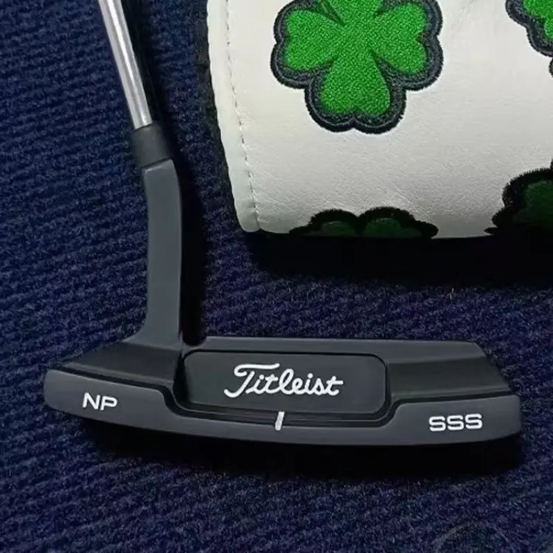 2026 latest golf putter, classic black men's putter, straight L-shaped design