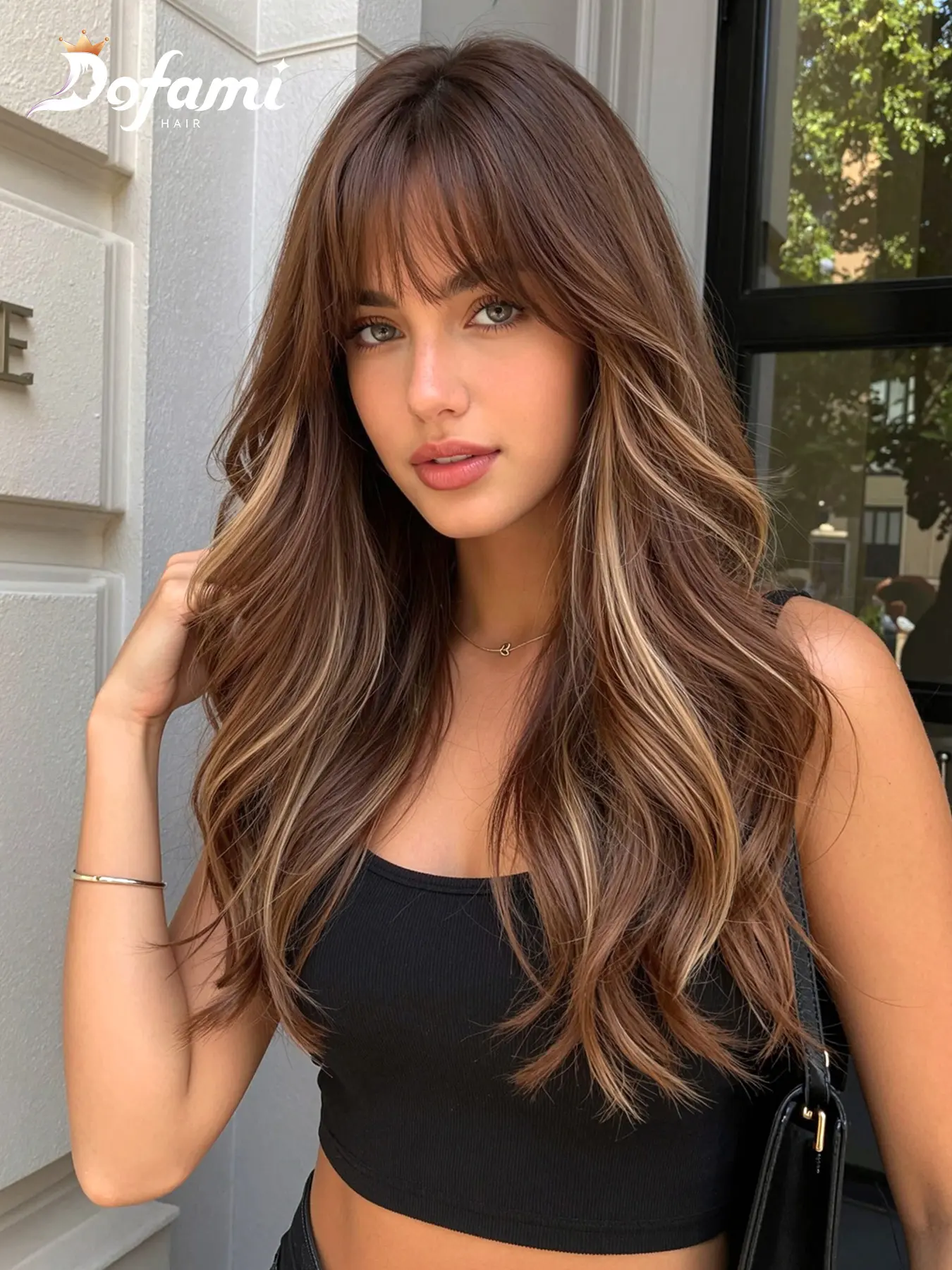Large Size Mechanism Realistic Scalp Wig, Synthetic Material Wigs, Multiple Styles Parting, Durable and Easy to Maintain, Natural Look Invisible Crown Hairstyle