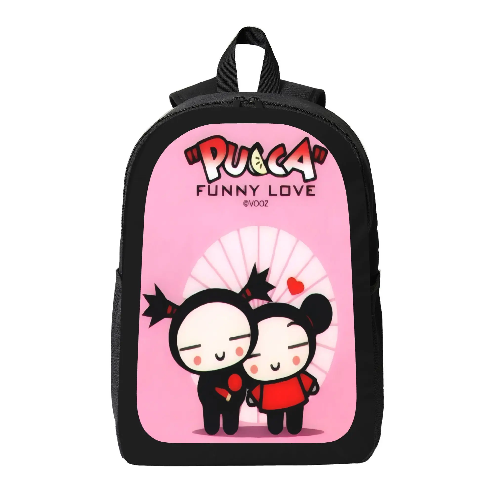 PUCCA Backpack - Cute design, large capacity, lightweight and durable, with adjustable shoulder straps, suitable for school, travel, and daily use