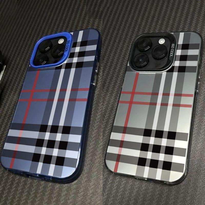 Luxury Shockproof TPU-Plastic Protective Smartphone Casing & Accessory, Stylish Classic Plaid Tech Accessory, Durable Protection for iPhone 17,16,16E,15,14,13,12,11,X,XS,XSMAX,7P,8P & a6 Series, Ideal Christmas Gift,summerwins summerwins