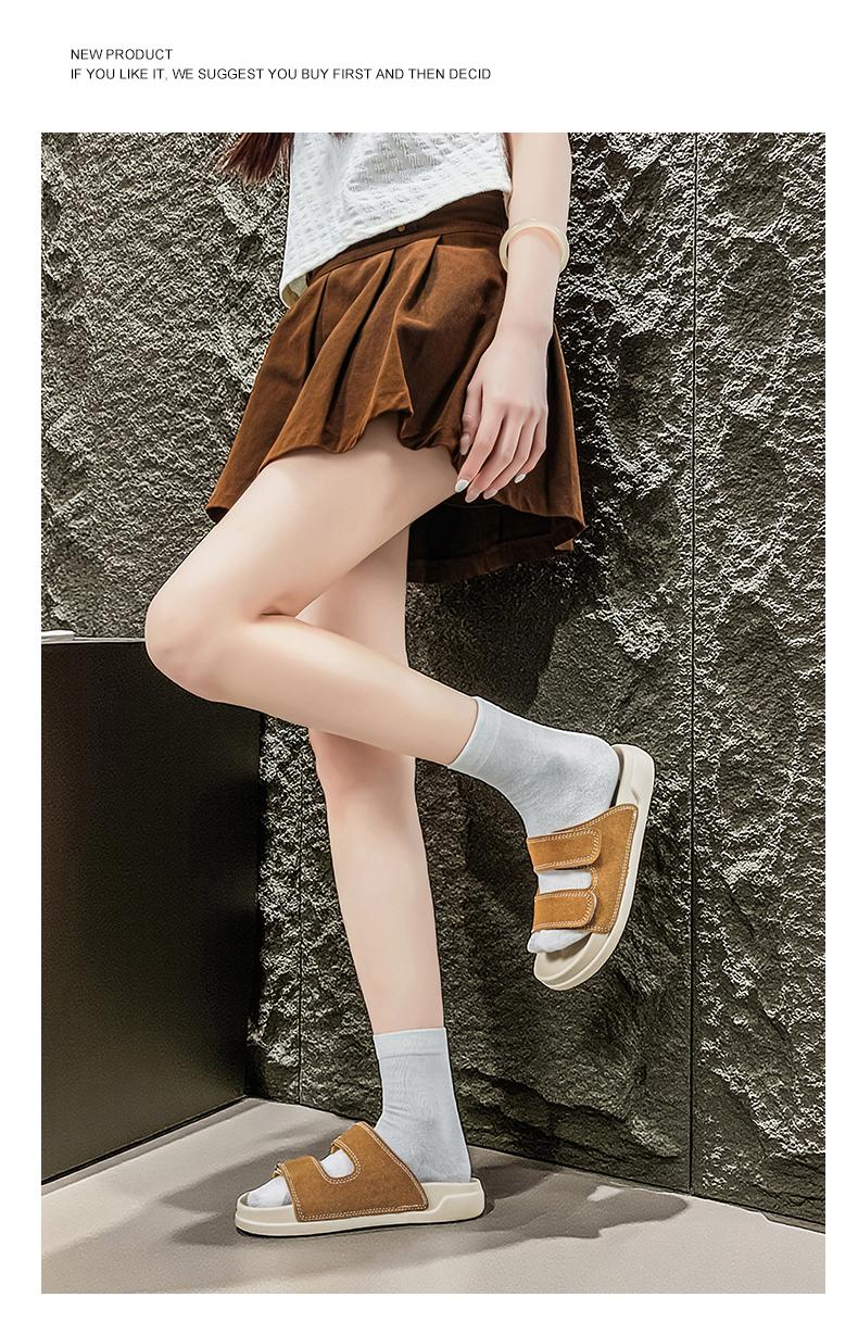 Men's Summer Slippers Outdoor Beach Sandals Breathable Anti - slip Sports Flip Flops High Trendy